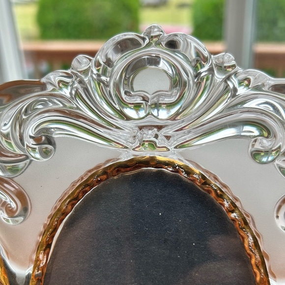 Mikasa Princess Triple Oval Crystal Photo frame - new or like new- - Picture 6 of 9